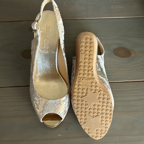 Jimmy Choo cork wedges - Picture 2 of 3